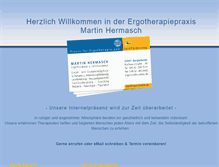 Tablet Screenshot of ergotherapie-lernhilfe.de